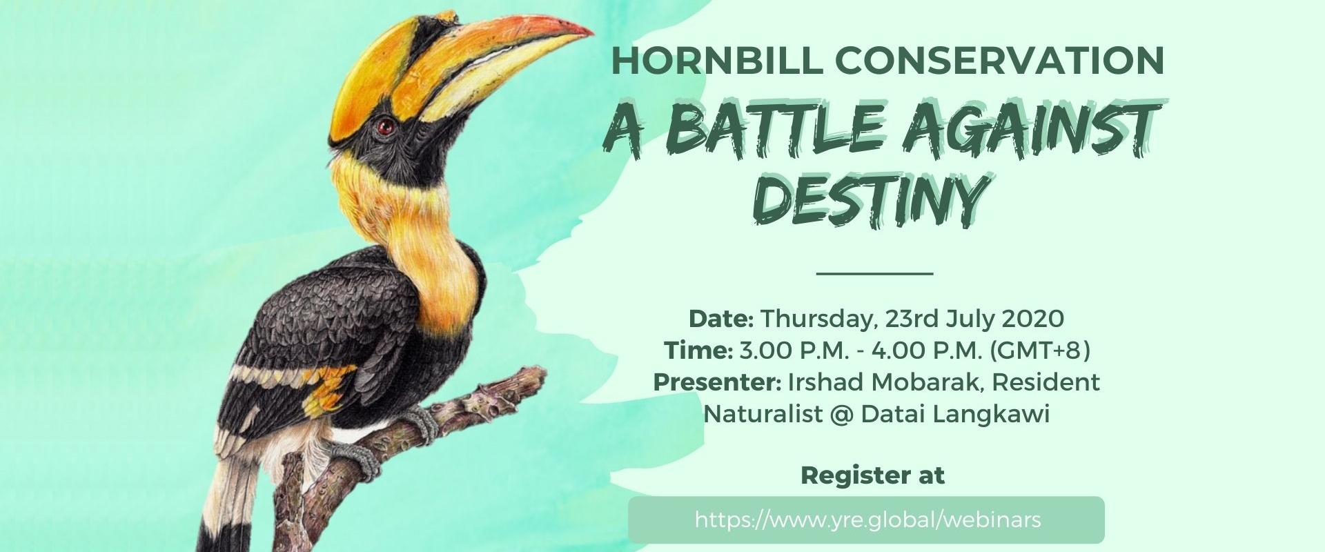 Young Reporter’s for the Environment Webinar Hornbill Conservation